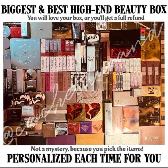 NEW Largest & Highest Rated Bundle of Luxury & High-End Cosmetics & Skincare NEW - Picture 1 of 16